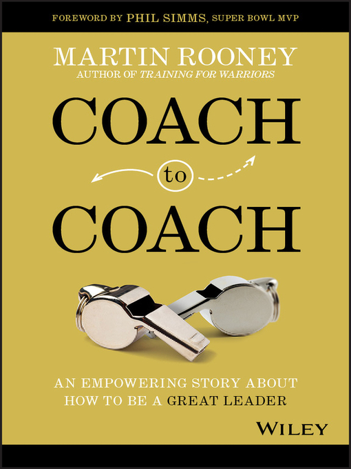 Title details for Coach to Coach by Martin Rooney - Available